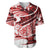 Polynesian Tribal Baseball Jersey Red LT6 - Polynesian Pride