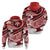 Polynesian Tribal Hoodie Red LT6 Red - Polynesian Pride