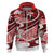 Polynesian Tribal Hoodie Red LT6 - Polynesian Pride