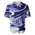 Polynesian Tribal Baseball Jersey Blue LT6 - Polynesian Pride