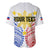 Personalised Philippines Independence Day Baseball Jersey Tribal Sun and Stars Ver 01 LT7 - Polynesian Pride