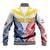 Personalised Philippines Independence Day Baseball Jacket Tribal Sun and Stars Ver 02 LT7 - Polynesian Pride