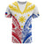 Custom Philippines Independence Day T Shirt Tribal Sun and Stars Ver 02 LT7 White - Polynesian Pride