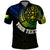 Custom Vanuatu Polo Shirt Turtle Chest Tattoo Flag Color Malampa LT7 Black - Polynesian Pride