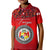 (Custom Personalised) Tonga Emancipation Day Kid Polo Shirt Independence Day - Unique Kahoa Heilala Flower - Red LT8 Kid Red - Polynesian Pride