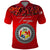 Custom Tonga Emancipation Day Polo Shirt Independence Day Unique Kahoa Heilala Flower Red LT8 Red - Polynesian Pride