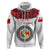 Custom Tonga Hoodie Emancipation Day Unique Kahoa Heilala Flower White LT8 - Polynesian Pride