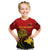 (Custom Personalised) Papua New Guinea Barramundis Cricket Kid T Shirt Birds Of Paradise Paradisaea Raggiana Original - Red LT8 - Polynesian Pride