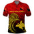 Custom Papua New Guinea Barramundis Cricket Polo Shirt Birds Of Paradise Paradisaea Raggiana Original Red LT8 Red - Polynesian Pride