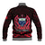 Samoa Independence Day Baseball Jacket Ulafa Polynesian Unique Red No2 LT9 - Polynesian Pride