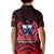 Samoa Independence Day Kid Polo Shirt Ulafa Polynesian Unique Red No2 LT9 - Polynesian Pride