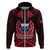 Samoa Independence Day Hoodie Ulafa Polynesian Unique Red No3 LT9 - Polynesian Pride