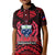 Samoa Independence Day Kid Polo Shirt Ulafa Polynesian Unique Red No3 LT9 Kid Red - Polynesian Pride