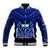 Samoa Independence Day Baseball Jacket Ulafa Polynesian Unique Blue No1 LT9 Unisex Blue - Polynesian Pride