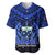 Samoa Independence Day Baseball Jersey Ulafa Polynesian Unique Blue No1 LT9 - Polynesian Pride