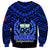 Samoa Independence Day Sweatshirt Ulafa Polynesian Unique Blue No1 LT9 - Polynesian Pride