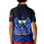 Samoa Independence Day Kid Polo Shirt Ulafa Polynesian Unique Blue No2 LT9 - Polynesian Pride