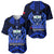 Samoa Independence Day Baseball Jersey Ulafa Polynesian Unique Blue No3 LT9 Blue - Polynesian Pride