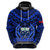 Custom Samoa Independence Day Hoodie Ulafa Polynesian Unique Blue No1 LT9 Zip Hoodie Blue - Polynesian Pride