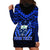 (Custom Personalised) Samoa Independence Day Hoodie Dress Ulafa Polynesian Unique Blue No1 LT9 - Polynesian Pride