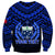 (Custom Personalised) Samoa Independence Day Sweatshirt Ulafa Polynesian Unique Blue No1 LT9 - Polynesian Pride