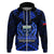 Custom Samoa Independence Day Hoodie Ulafa Polynesian Unique Blue No3 LT9 - Polynesian Pride