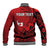 (Custom Personalised) Tonga Independence Anniversary Baseball Jacket Tongan Tribal Pattern Unique Version LT9 - Polynesian Pride