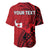 (Custom Personalised) Tonga Independence Anniversary Baseball Jersey Tongan Tribal Pattern Unique Version LT9 - Polynesian Pride