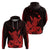 Hawaii Shaka Sign Hoodie Red Version LT9 Pullover Hoodie Red - Polynesian Pride