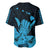 Hawaii Shaka Sign Baseball Jersey Blue Version LT9 - Polynesian Pride