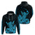 Hawaii Shaka Sign Hoodie Blue Version LT9 Pullover Hoodie Blue - Polynesian Pride