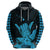 Hawaii Shaka Sign Hoodie Blue Version LT9 Zip Hoodie Blue - Polynesian Pride