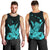 Hawaii Shaka Sign Men Tank Top Turquoise Version LT9 - Polynesian Pride