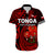 Tonga ANZAC Day Hawaiian Shirt Lest We Forget Red Version LT9 - Polynesian Pride