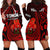 (Custom Personalised) Tonga ANZAC Day Hoodie Dress Lest We Forget Red Version LT9 Red - Polynesian Pride