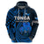 Tonga ANZAC Day Hoodie Lest We Forget Blue Version LT9 - Polynesian Pride