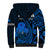 Tonga ANZAC Day Sherpa Hoodie Lest We Forget Blue Version LT9 - Polynesian Pride