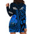 (Custom Personalised) Tonga ANZAC Day Hoodie Dress Lest We Forget Blue Version LT9 - Polynesian Pride