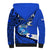 Tonga Emancipation Day Sherpa Hoodie Happy 53rd Independence Anniversary Blue Version LT9 - Polynesian Pride