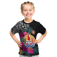 Tahiti Island Kid T Shirt French Polynesian Tropical LT9 Youth XL Size14 - Polynesian Pride