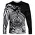 Polynesian Tahiti Island Long Sleeve Shirt The Wave of Water - Black LT9 Unisex Black - Polynesian Pride