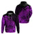 Polynesian Tahiti Island Hoodie The Wave of Water Purple LT9 Purple - Polynesian Pride