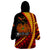 Papua New Guinea Wearable Blanket Hoodie The Greater Bird of Paradise LT9 - Polynesian Pride