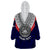 (Custom Personalised) American Samoa Wearable Blanket Hoodie Bald Eagle with Polynesian Pattern LT9 - Polynesian Pride