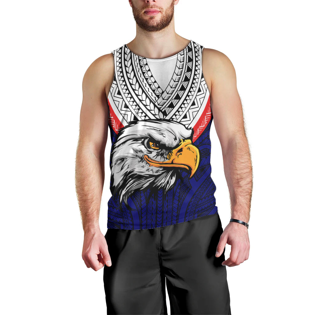 American Samoa Independence Day Men Tank Top Simple Style LT9 - Polynesian Pride