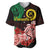 Vanuatu Baseball Jersey Polynesian Floral Tribal LT9 - Polynesian Pride