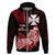 Wallis et Futuna Hoodie Polynesian Floral Tribal LT9 - Polynesian Pride