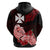 Wallis et Futuna Hoodie Polynesian Floral Tribal LT9 - Polynesian Pride