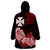 (Custom Personalised) Wallis et Futuna Wearable Blanket Hoodie Polynesian Floral Tribal LT9 - Polynesian Pride