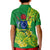 Cook Island Kid Polo Shirt Polynesian Floral Tribal LT9 - Polynesian Pride